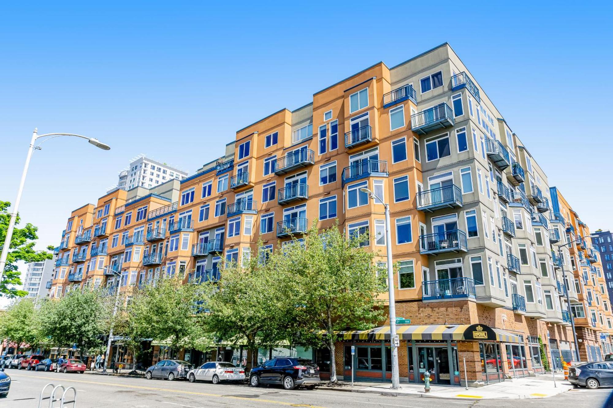 Апартаменты Belltown Court III Сиэтл Номер фото